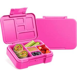 imageSimple Modern Star Wars Bento Lunch Box for Kids  BPA Free Leakproof Dishwasher Safe  Lunch Container for Boys Toddlers  Porter Collection  5 Compartments  Grogu Force StrongRaspberry Vibes
