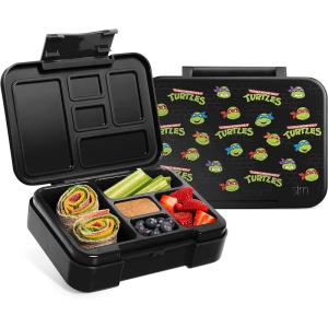 imageSimple Modern Star Wars Bento Lunch Box for Kids  BPA Free Leakproof Dishwasher Safe  Lunch Container for Boys Toddlers  Porter Collection  5 Compartments  Grogu Force StrongViacom TMNT Turtles Unite