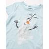 imageAmazon Essentials Disney  Marvel  Star Wars  Frozen  Princess Girls and Toddlers ShortSleeve TShirts MultipacksBlueGreyWhiteFrozen Elsa  Olaf