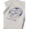 imageAmazon Essentials Disney  Marvel  Star Wars  Frozen  Princess Girls and Toddlers ShortSleeve TShirts MultipacksGreyPurpleBlueFrozen 2 Stronger Together