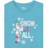 imageAmazon Essentials Disney  Marvel  Star Wars  Frozen  Princess Girls and Toddlers ShortSleeve TShirts MultipacksGreyPurpleBlueFrozen 2 Stronger Together