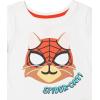 imageAmazon Essentials Disney  Marvel  Star Wars  Frozen  Princess Girls and Toddlers ShortSleeve TShirts MultipacksMarvel Spidercat