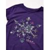 imageAmazon Essentials Disney  Marvel  Star Wars  Frozen  Princess Girls and Toddlers ShortSleeve TShirts MultipacksPurpleBlueGreyFrozen 2 Born Leader