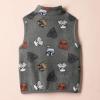 imageAmazon Essentials Disney  Marvel  Star Wars Boys and Toddlers Polar Fleece VestsStar Wars Vader