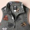 imageAmazon Essentials Disney  Marvel  Star Wars Boys and Toddlers Polar Fleece VestsStar Wars Vader