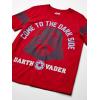 imageAmazon Essentials Disney  Marvel  Star Wars Boys and Toddlers ShortSleeve TShirts Previously Spotted Zebra MultipacksBlue Star Wars Beep BeepGreenGrey Star WarsRed Darth Vader