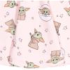 imageSTAR WARS Baby Yoda French Terry Skater Dress Infant to Big KidPink