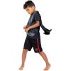 imageSTAR WARS Darth Vader Costume TShirt Shorts and Cape 3 Piece Toddler to Big KidBlack
