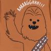 imageSTAR WARS Fleece Pullover Hoodie Little Kid to Big Kid Sizes 41820Cartoon Chewie