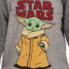 imageSTAR WARS The Mandalorian Fleece Pullover Hoodie and Pants Outfit Set Infant to Big Kid Sizes 12 Months  1820Gray