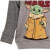 imageSTAR WARS The Mandalorian Fleece Pullover Hoodie and Pants Outfit Set Infant to Big Kid Sizes 12 Months  1820Gray