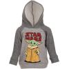 imageSTAR WARS The Mandalorian Fleece Pullover Hoodie and Pants Outfit Set Infant to Big Kid Sizes 12 Months  1820Gray