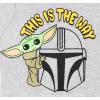 imageSTAR WARS The Mandalorian Fleece Pullover Hoodie and Pants Outfit Set Infant to Big Kid Sizes 12 Months  1820GrayBlack