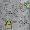 imageSTAR WARS The Mandalorian The Child TShirt and French Terry Shorts Outfit Set Infant to Big KidGreen  Grey
