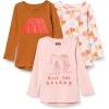 imageAmazon Essentials Disney  Marvel  Star Wars  Frozen  Princess Girls and Toddlers LongSleeve Tunic TShirts Pack of 3Star Wars Rule the Galaxy