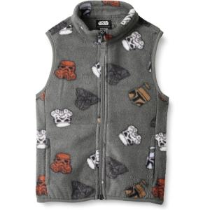 imageAmazon Essentials Disney  Marvel  Star Wars Boys and Toddlers Polar Fleece VestsStar Wars Vader