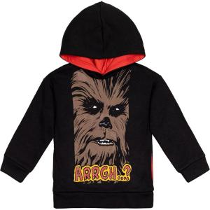 imageSTAR WARS Fleece Pullover Hoodie Little Kid to Big Kid Sizes 41820Chewbacca