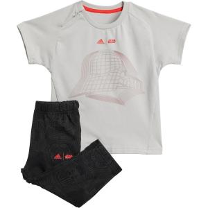 imageadidas boys Star Wars Tshirt SetGreyBright Red