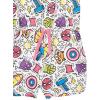 imageAmazon Essentials Disney  Marvel  Star Wars  Frozen  Princess Girls and Toddlers Knit Sleeveless Rompers Pack of 2Festive Marvel  Kids