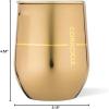 imageCorkcicle Star Wars Droids Gift Set BB8 R2D2 and C3PO Insulated Stainless Steel Cups with Lids Keeps Beverages Chilled for 9 Hours 12 oz Pack of 3 BundleC3PO