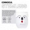 imageCorkcicle Star Wars Droids Gift Set BB8 R2D2 and C3PO Insulated Stainless Steel Cups with Lids Keeps Beverages Chilled for 9 Hours 12 oz Pack of 3 BundleHedwig