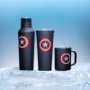 imageCorkcicle Star Wars Droids Gift Set BB8 R2D2 and C3PO Insulated Stainless Steel Cups with Lids Keeps Beverages Chilled for 9 Hours 12 oz Pack of 3 BundleCaptain America