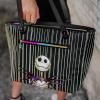imagePICNIC TIME Disney Lilo ampamp Stitch Uptown Cooler Tote Bag Insulated Lunch Bag Stylish Beach Bag Soft Cooler BlackDisney Nightmare Before Christmas  Black