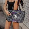 imagePICNIC TIME Disney Lilo ampamp Stitch Uptown Cooler Tote Bag Insulated Lunch Bag Stylish Beach Bag Soft Cooler BlackDisney Nightmare Before Christmas  Black