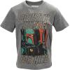 imageSTAR WARS Boba Fett Young Jedi Adventures 2 Pack TShirts Toddler to Big KidGrey