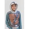 imageSTAR WARS Darth Vader Boba Fett The Mandalorian Fleece Pullover Hoodie and Pants Outfit Set Little Kid to Big KidGreen
