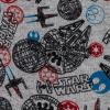 imageSTAR WARS Fleece 2 Pack Jogger Pants Little Kid to Big KidGrey  Blue