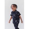 imageSTAR WARS Short Sleeve Button Down Dress ShirtBlack