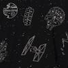 imageSTAR WARS Short Sleeve Button Down Dress ShirtBlack