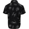 imageSTAR WARS Short Sleeve Button Down Dress ShirtBlack