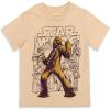 imageSTAR WARS The Mandalorian Darth Vader Chewbacca Stormtrooper 3 Pack TShirts Infant to Big KidBlackCharcoalBeige