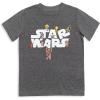 imageSTAR WARS The Mandalorian Darth Vader Chewbacca Stormtrooper 3 Pack TShirts Infant to Big KidBlackGrayBlue