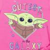 imageSTAR WARS The Mandalorian TShirt and Leggings Outfit Set Infant to Big KidHot Pink