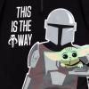 imageSTAR WARS The Mandalorian The Child Fleece Half Zip Hoodie Infant to Big KidBlack