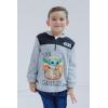 imageSTAR WARS The Mandalorian The Child Fleece Half Zip Hoodie Infant to Big KidGray