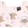 imageSTAR WARS The Mandalorian The Child Girls Sleeveless Romper Infant to Big KidPink