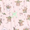 imageSTAR WARS The Mandalorian The Child Girls Sleeveless Romper Infant to Big KidPink