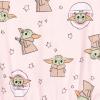 imageSTAR WARS The Mandalorian The Child Girls Sleeveless Romper Infant to Big KidPink