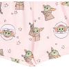 imageSTAR WARS The Mandalorian The Child Girls Sleeveless Romper Infant to Big KidPink