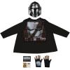 imageStar Wars The Mandalorian Official Youth DressUp Box  Tops Gloves and Masks of The Mandalorian Boba Fett and Stormtrooper Multi