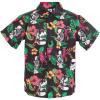 imageSTAR WARS Stormtrooper Darth Vader Hawaiian Button Down Shirt Toddler to Big KidBlack