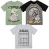 imageSTAR WARS The Mandalorian Darth Vader Chewbacca Stormtrooper 3 Pack TShirts Infant to Big KidMandolorian  the Child