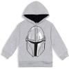 imageSTAR WARS The Mandalorian The Child Fleece Pullover Hoodie Little Kid to Big KidGrey
