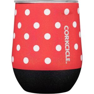 imageCorkcicle Star Wars Droids Gift Set BB8 R2D2 and C3PO Insulated Stainless Steel Cups with Lids Keeps Beverages Chilled for 9 Hours 12 oz Pack of 3 BundleMinnie Mouse Red Polka Dot