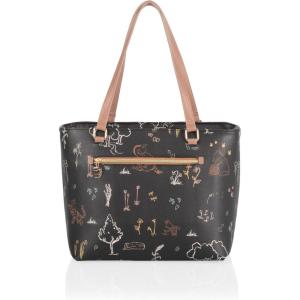 imagePICNIC TIME Disney Lilo ampamp Stitch Uptown Cooler Tote Bag Insulated Lunch Bag Stylish Beach Bag Soft Cooler BlackDisney Winnie the Pooh