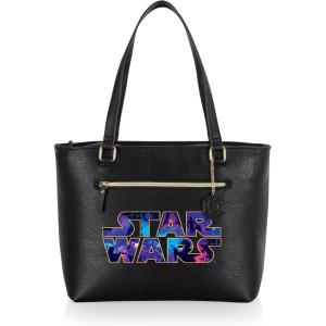 imagePICNIC TIME Disney Lilo ampamp Stitch Uptown Cooler Tote Bag Insulated Lunch Bag Stylish Beach Bag Soft Cooler BlackStar Wars Logo Darth Vader  Black